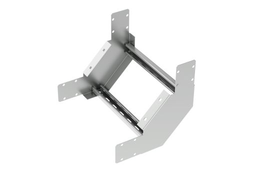 Крышка кабельроста углового с R=100 мм 90 вверх РК190В.1000.20.100.2.1